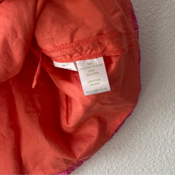 NWT Lilly Pulitzer Hotty Pink Petal Pusher Lace Mini Skirt Women's 6 - Picture 5 of 5